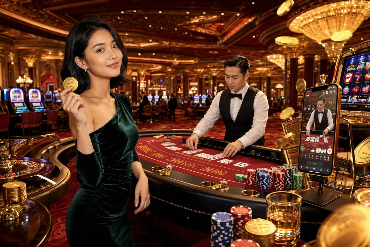evoslot Casino antara muka permainan live casino